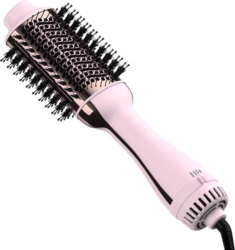 Umeely Hair Dryer Brush Blow Dryer in One, Upgraded 4 in 1 Hair Dryer and Styler Volumizer with Negative Ion Anti-frizz Ceramic Titanium Barrel Hot Air Hair Straightener Brush - Image 1